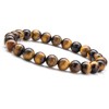 Unique Chakra Buddha Tiger's Eye Beads Bracelet 8 mm Energy