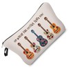 Livel lhood Floral Guitar Makeup Bag Go Where The Guitar