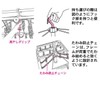 Towa Sangyo Laundry Hanger, White, Approx. 11.0 x 15.0 x