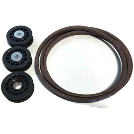 LC221A AWD Belt Repair kit 2- 587973001 Pulleys 1- 587969201 Pulley and Belt 580364609 Fit's Husqvarna Read Description