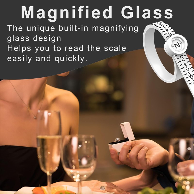Ring Sizer UK, Ring Measurement Tool, UK Ring Sizer Measure