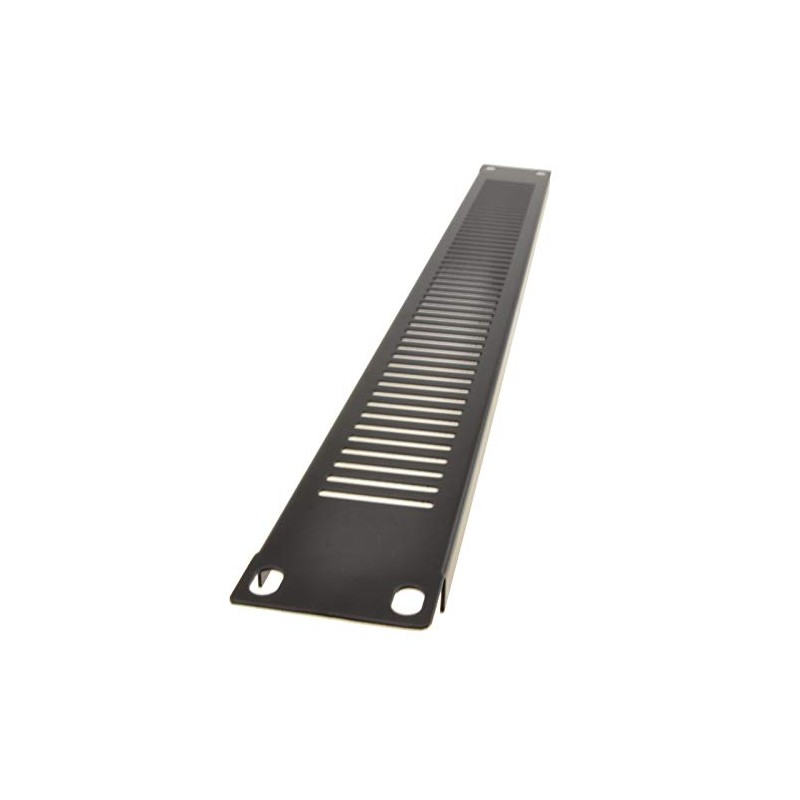 1U Blanking Plate for Comms Data Cabinet Rack 19 Vented