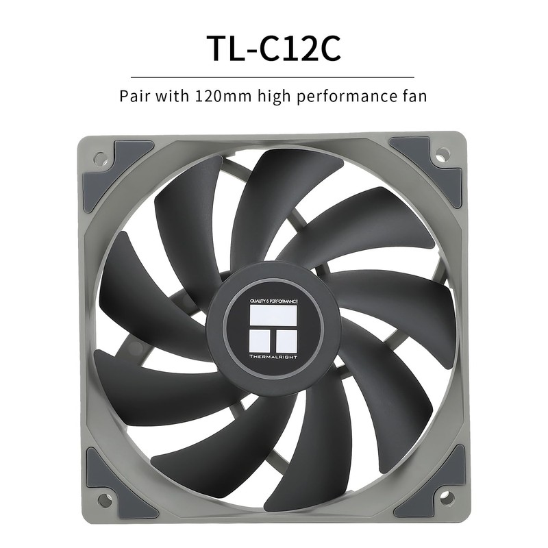 ThermalrLght Burst Assassin 120 CPU Air Cooler, 120mm PWM Fan