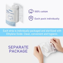 Fenanrior Soft & Breathable Disposable Underwear for Women Perfect for Travel Hotel Spa Hospital Stays Emergencies (10pk),M