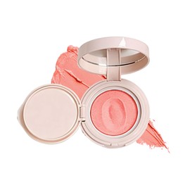 KIADZIE Cheek, Cream Cheek, Cushion Type, 2 in 1 with Puff, Natural, Glossy Skin, Blood Tone, Won't Fall Off (01-Apricot)