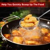 9 Pcs Stainless Steel Hot Pot Strainer Spoons, 8cm Small