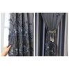 Amidoudou 1 Pair European Double Layer Curtains for Living Room