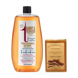 Lenman & Kemp Barry's Tricopherous (With Oil) 8oz + Cinnamon Soap 3.35oz