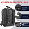 MOTOTIPS Tactical Seat Back Organizer, Molle Seat Back Organizer Panel
