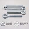 Marcopol Turnbuckle Wire Tensioner M10, Adjustable Turnbuckles Eyelet and Eyelet,