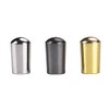 3Pcs Guitar Switch Tip, 3 Way Toggle Switch Knob Tip Cap Copper for LP EPI Electric Guitar (4.0mm-Silver + Black + Gold) Electric Guitar Accessories