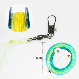 DIFEIUKI 500M Locking Kite Flying Reel Spool for Kite Kite Spooler Durable Lightweight Long Lasting Ergonomic Outdoor Beach Park String for Kids Adults