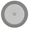 Danco 10895 Shower Drain Strainer, 5-3/4 inch, Brushed Nickel