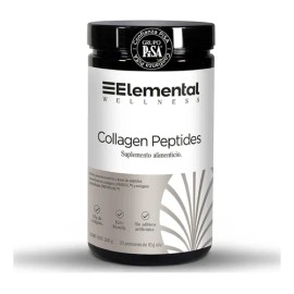 💎 Elemental Wellness Collagen Peptides | 300g | 30 Porciones | Colágeno Hidrolizado Puro | Sin Sabor