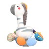 Baby Hanging Rattle Toy Soft Carseat Crinkle Squeaky Toy Stuffed
