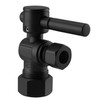 Westbrass R105BL-2-62 1/4-Turn Lever Handle Angle Stop Shut Off Valve,