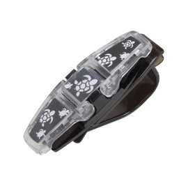 Roane Concepts Pack of 2 Universal Sun Visor Sunglass/Glasses Holder Clip in 7 Color Option (Turtle)