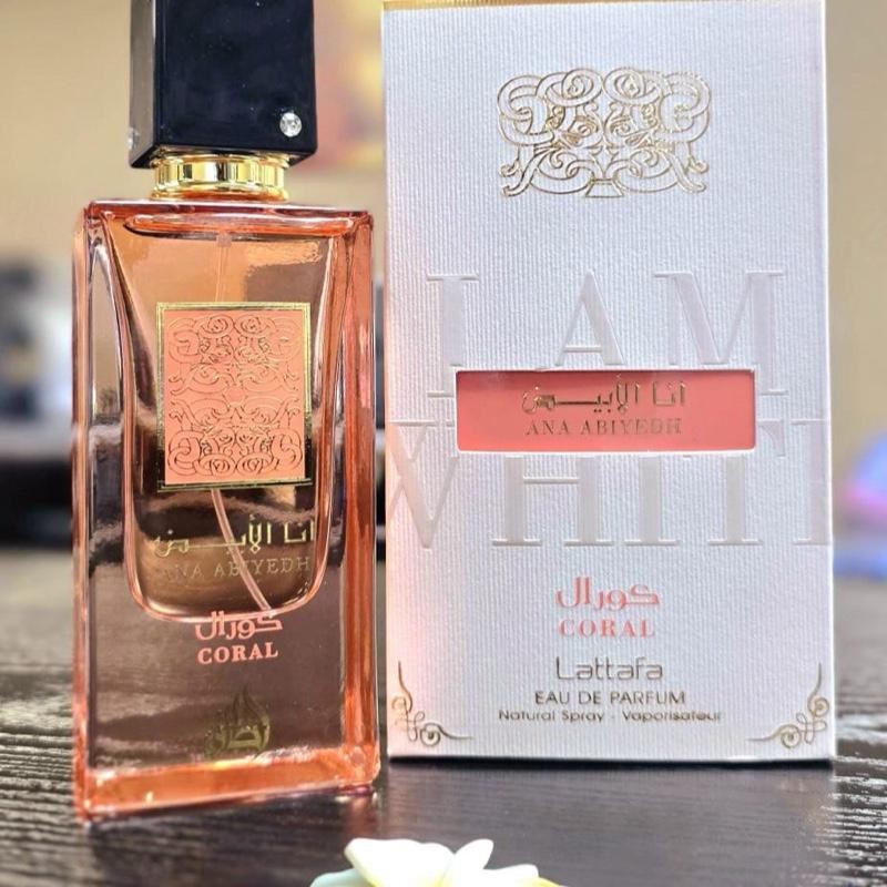 Lattafa Ana Abiyedh Coral Eau de Parfum Spray for Unisex