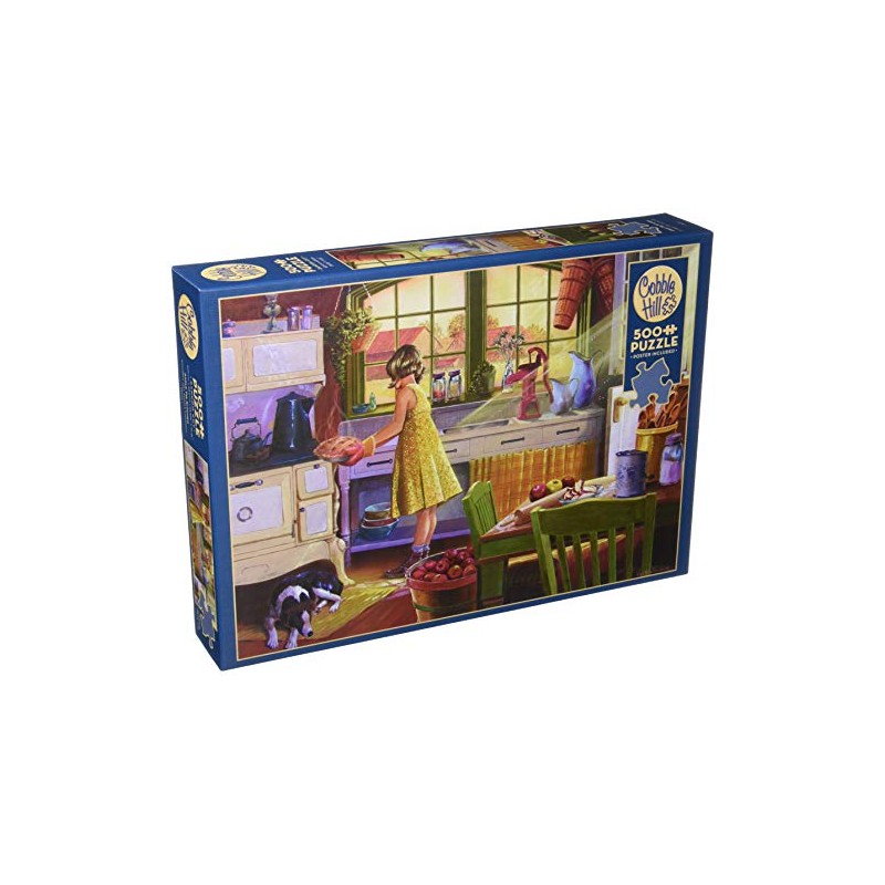 Cobblehill 85016 500 pc Apple Pie Kitchen Puzzle, Various