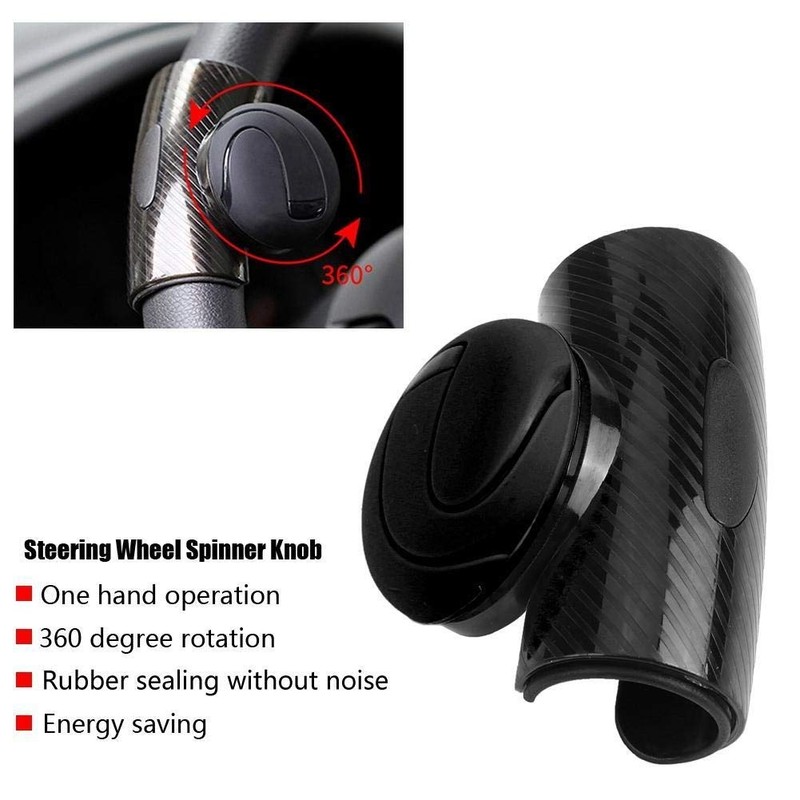 Broco Universal Car Steering Wheel, Knob Spinner, Power Grip Ball