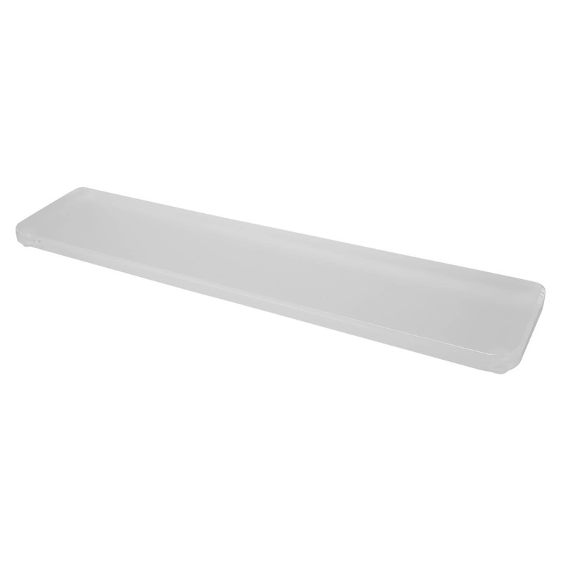Keyboard Wrist Rest 0.4 to 0.6in Slope Ergonomic Clear Acrylic