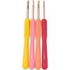 Boye Metal Ergonomic Crochet Hook Set for Light and Medium
