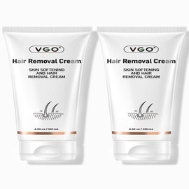 VGO Hair Removal Lotion Cream, 120ml / 4.0oz Body Care Unisex-A2 Wax Gentle Comfort Smooth - net weight: FC-034*1