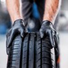 Mercator GoGrip Nitrile Gloves, Black, Disposable Gloves, Powder-Free Disposable Gloves,