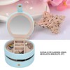 Jewelry Box PU Portable Multi Functional Jewelry Ring Earrings Storage