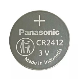 Panasonic 4 FOUR PANASONIC CR2412 BULK CR 2412 3V LITHIUM COIN CELL BATTERY EXP 2033