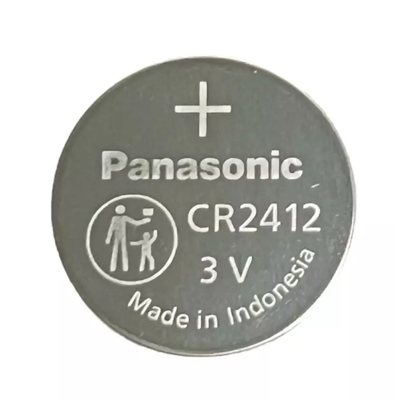 Panasonic 4 FOUR PANASONIC CR2412 BULK CR 2412 3V LITHIUM