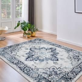 LUXE WEAVERS Oriental Blue 8x10 Area Rug