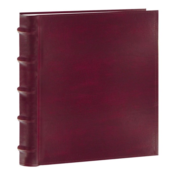 Pioneer Photo Albums 200-Pocket European Bonded Leather Photo Album for 4 by 6-Inch Prints, Burgundy