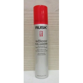 Rusk W8less Plus Extra Strong Hold Hairspray 1.5 oz Travel Size