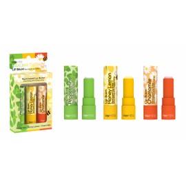 HerMINE Lip Balm Plant-based Lip Butter 3 Pack Nourishing Moisturizing LipBalm LipButter Long Lasting Delicious Flavors Intense Hydration