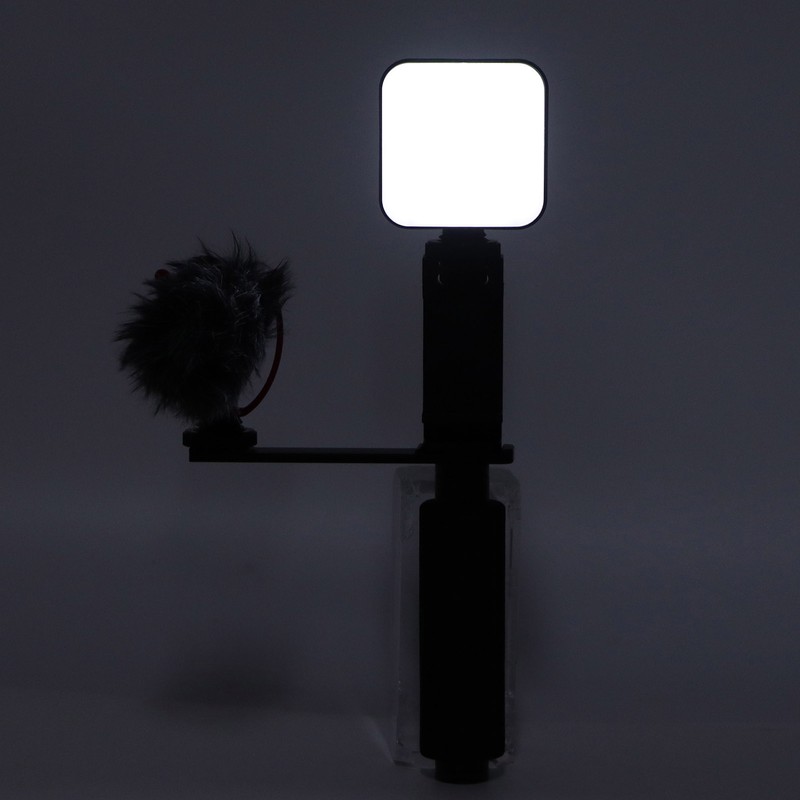 YELANGU Smartphone Vlogging Hand Grip Set Video Recording Holder Handle