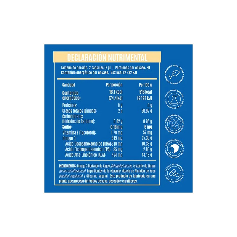 Kit Full Omega 3 Dha Epa Ala 60 Cáps +