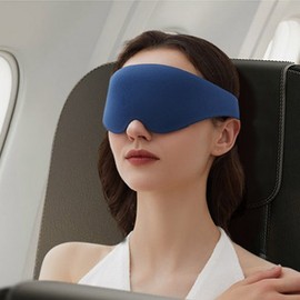 Magic MSL 3D Sleep Mask Eye Mask Blackout Sleep Memory Foam Blindfold Eye Mask Sleep mask (navy)