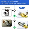 Semboh Broken Pipe Extractor Tool, Faucet & Valve Removal Set,