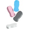Yolispa 4pcs Exfoliating Bath Sponge Super Peeler Body Shower Brush