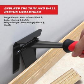 Goldblatt Skirting Board Removal Tool, Trim Puller for Commercial Work, Multi-Tool for Removing Skirting Boards, Mouldings, Panelling, and Floor Coverings, Ideal for Remodelling