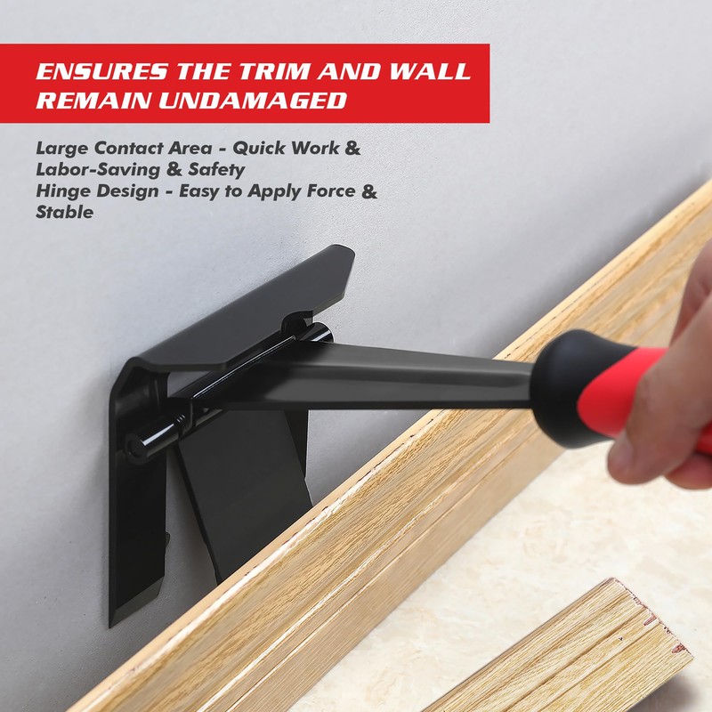 Goldblatt Skirting Board Removal Tool, Trim Puller for Commercial Work,