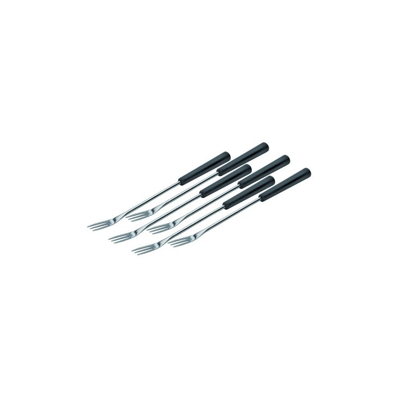 KUHN RIKON Cheese & Meat Fondue Forks Plastic 6 Pieces,