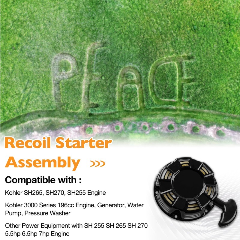 HQPASFY 18 165 05-S Recoil Starter Assembly Compatible with Kohler