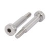 Sourcingmap 5pcs 304 Stainless Steel Hex Socket Shoulder Bolt 5mm