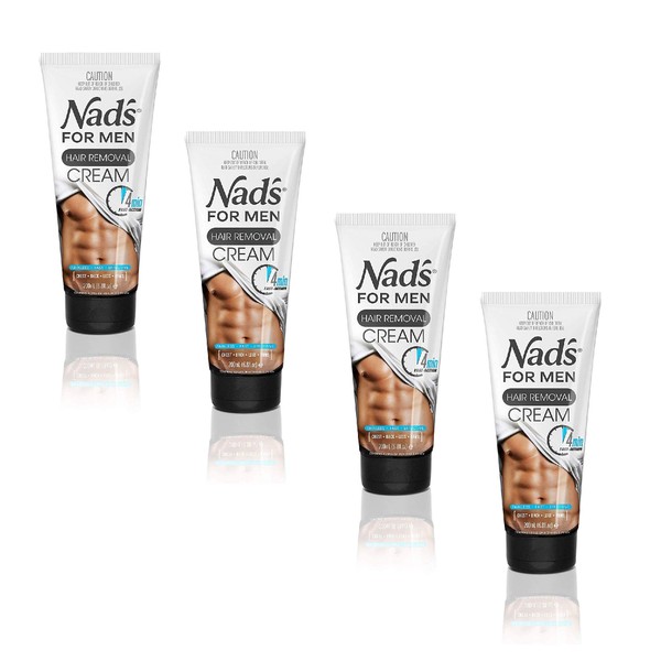 Nad's for Men Hair Removal Cream, 6.8 oz. (4)