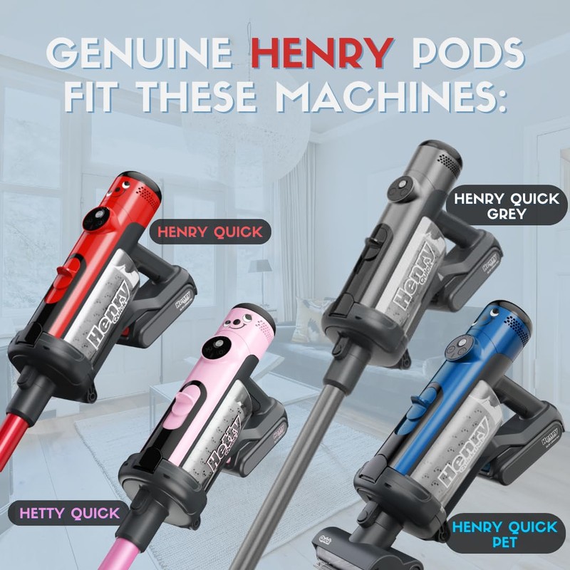 Avern Cleaning Supplies Henry Quick Stick Vacuum Cleaner PODS Hoover