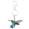 WEVENI - Llavero de acrílico con diseño de colibrí para