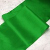 sourcing map 12 Pcs Green Satin Table Runner 12" x