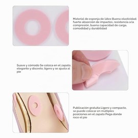 HURRISE Corn Pads, Callus Cushion Protector De Pie Y Transpirable Que Brinda Protección Amortiguadora contra La Presión Y La Fricción del Calzado para